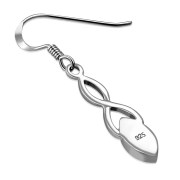 Abalone Celtic Knot Earrings - e385